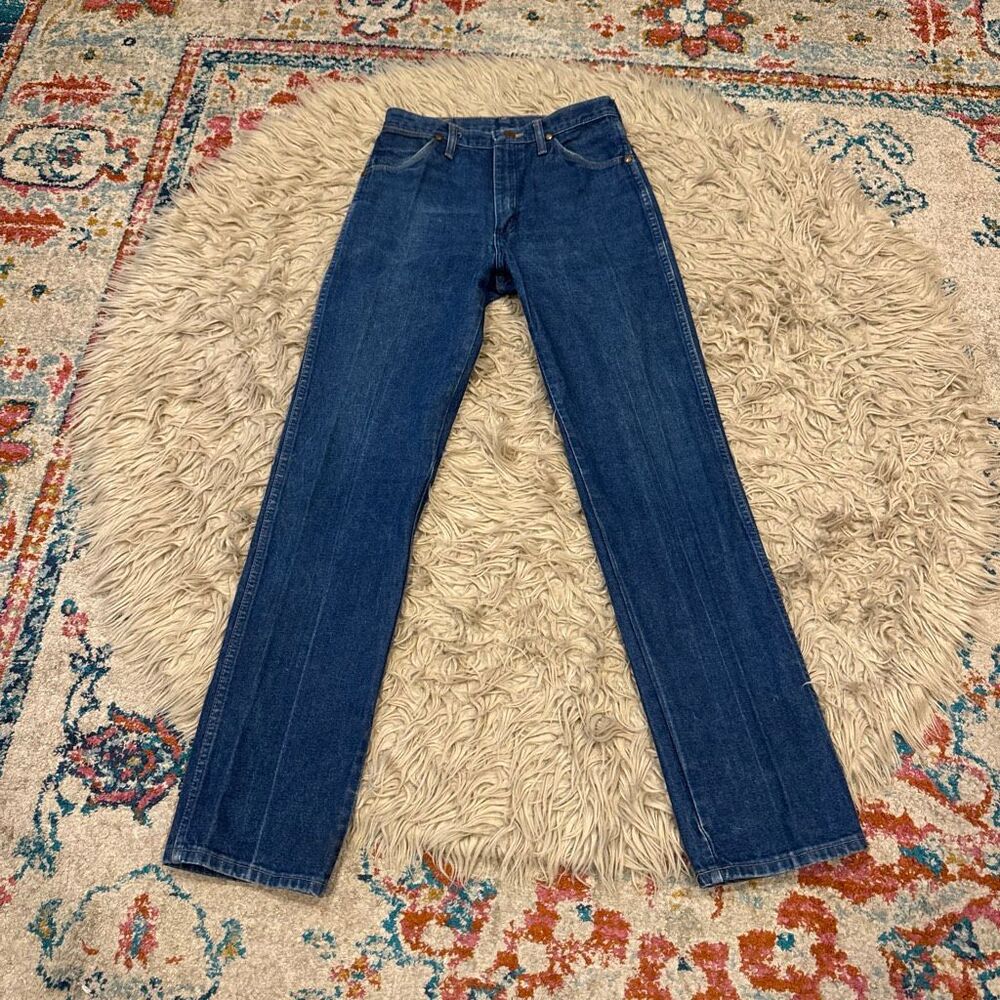 Vintage Wrangler 13MWZ Cowboy Cut Jeans 31x34 Made in USA Men’s Western Denim